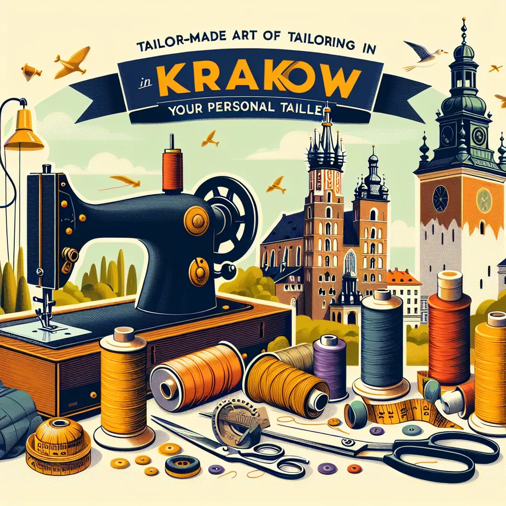 Sztuka krawiectwa w Krakowie Twój krawiec na miarę