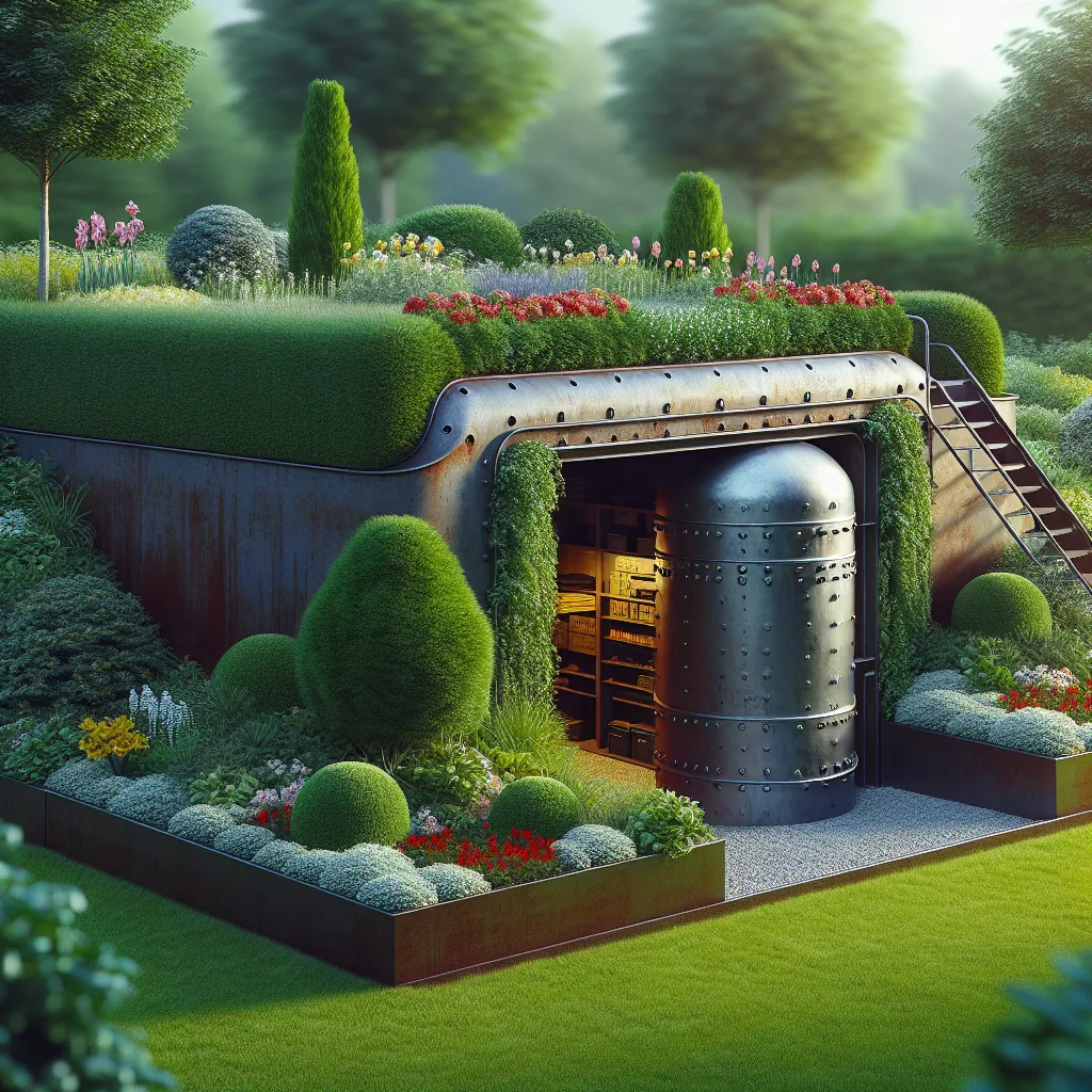 Prywatny bunkier w ogrodzie – nowy standard bezpieczeństwa